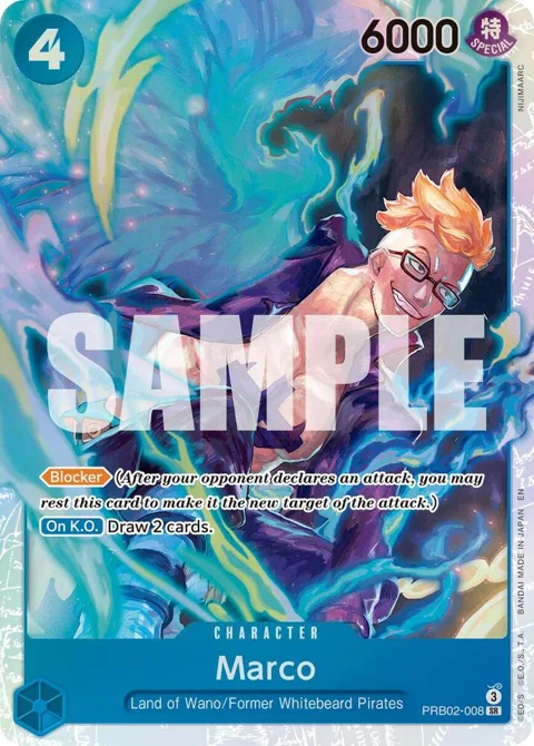 Marco PRB02-008 One Piece card from Premium Booster -The Best- Vol. 2
