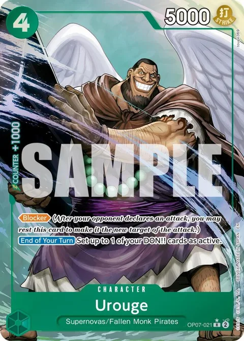 Urouge Alt Art OP07-021 One Piece card from Premium Booster -The Best- Vol. 2