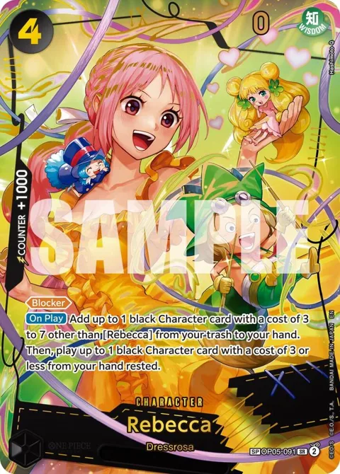 Rebecca SP OP05-091 PRB02 One Piece card from Premium Booster -The Best- Vol. 2