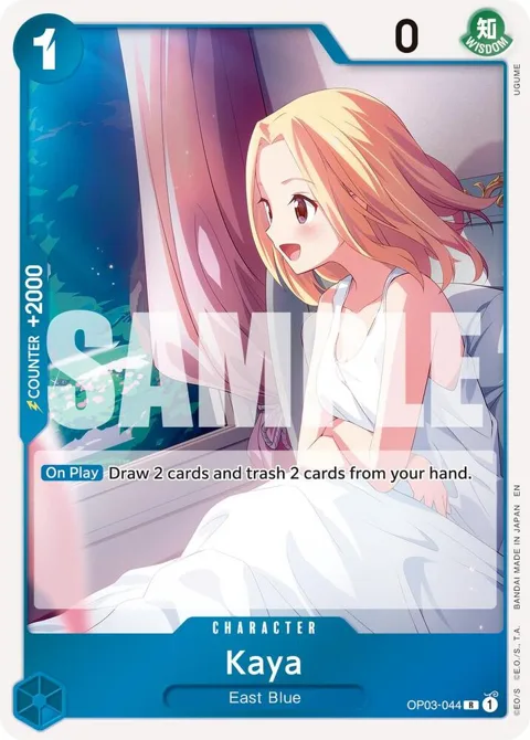 Kaya Reprint OP03-044 One Piece card from Premium Booster -The Best- Vol. 2