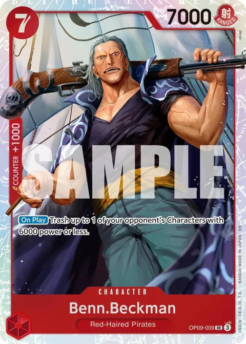 Benn.Beckman Reprint OP09-009 One Piece card from Premium Booster -The Best- Vol. 2