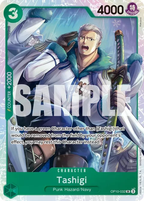 Tashigi Reprint OP10-032 One Piece card from Premium Booster -The Best- Vol. 2