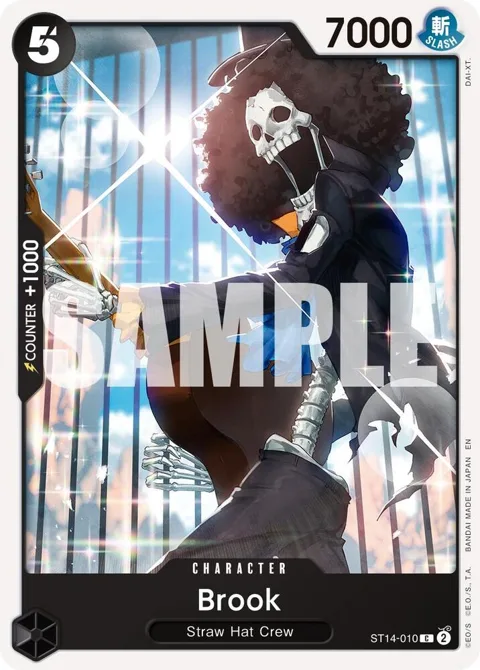 Brook Reprint ST14-010 PRB02 One Piece card from Premium Booster -The Best- Vol. 2
