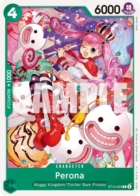 Perona Reprint ST12-005 One Piece card from Premium Booster -The Best- Vol. 2