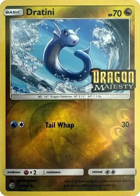 Dratini - 35/70 Toys R Us Promo #35/70 Reverse Holofoil Pokémon card from Miscellaneous Cards & Products