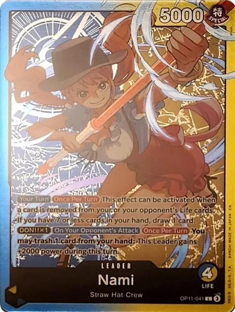 Nami Nami Deck OP11-041 One Piece card from Learn Together Deck Set