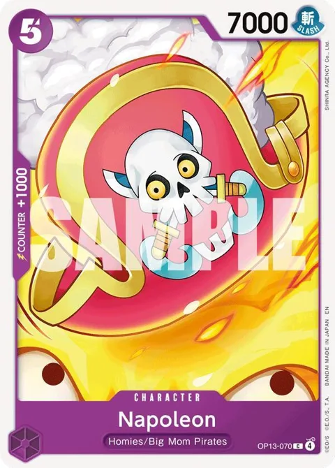 Napoleon OP13-070 One Piece card from Carrying On His Will