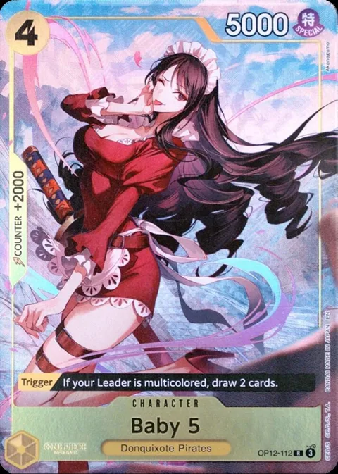 Baby 5 Premium Card Collection -Best Selection Vol. 5- OP12-112 One Piece card from One Piece Promotion Cards