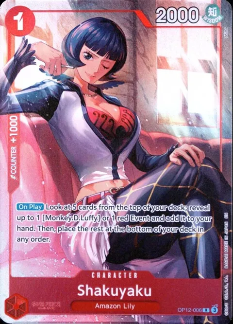 Shakuyaku Premium Card Collection -Best Selection Vol. 5- OP12-006 One Piece card from One Piece Promotion Cards