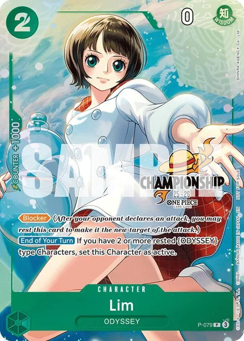 Lim CS 25-26 Event Pack Finalist Ver. P-079 One Piece card from One Piece Promotion Cards