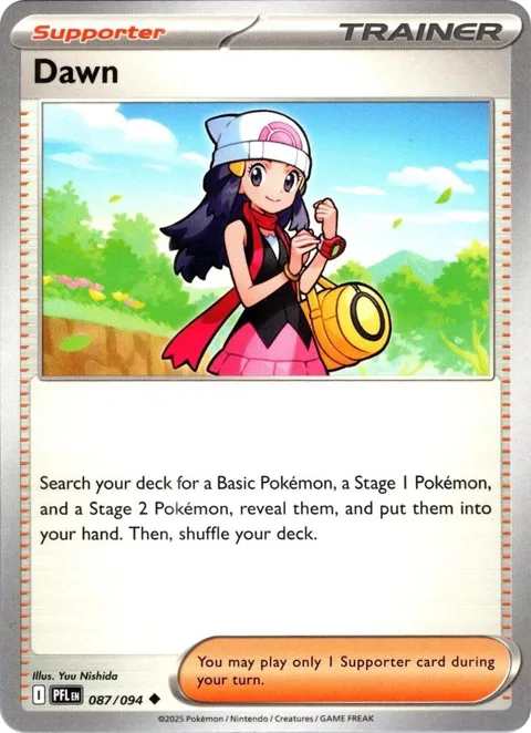Dawn #087/094 Reverse Holofoil Pokémon card from Phantasmal Flames