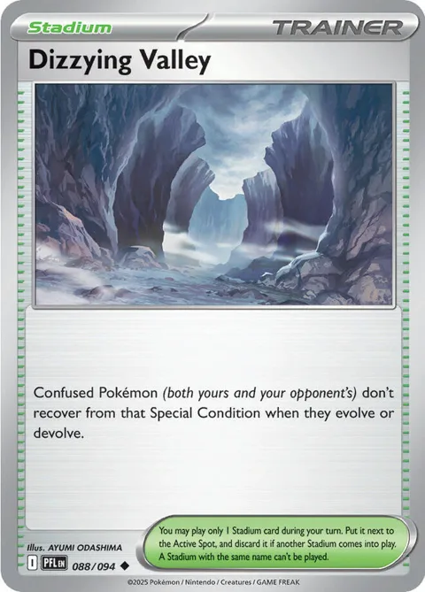 Dizzying Valley #088/094 Pokémon card from Phantasmal Flames