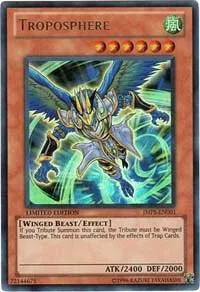 Troposphere JMPS-EN001 Yu-Gi-Oh card from Shonen Jump Magazine Promos