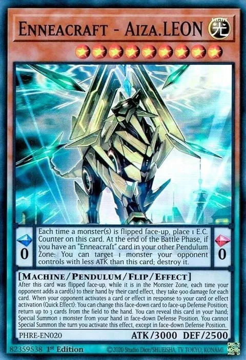 Enneacraft - Aiza.LEON PHRE-EN020 Yu-Gi-Oh card from Phantom Revenge