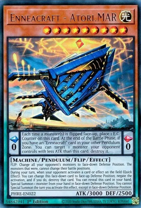 Enneacraft - Atori.MAR PHRE-EN022 Yu-Gi-Oh card from Phantom Revenge