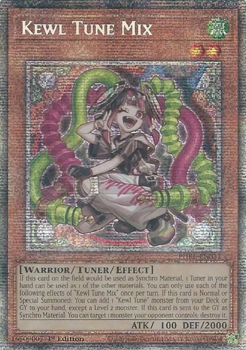 Kewl Tune Mix Starlight Rare PHRE-EN031 Yu-Gi-Oh card from Phantom Revenge