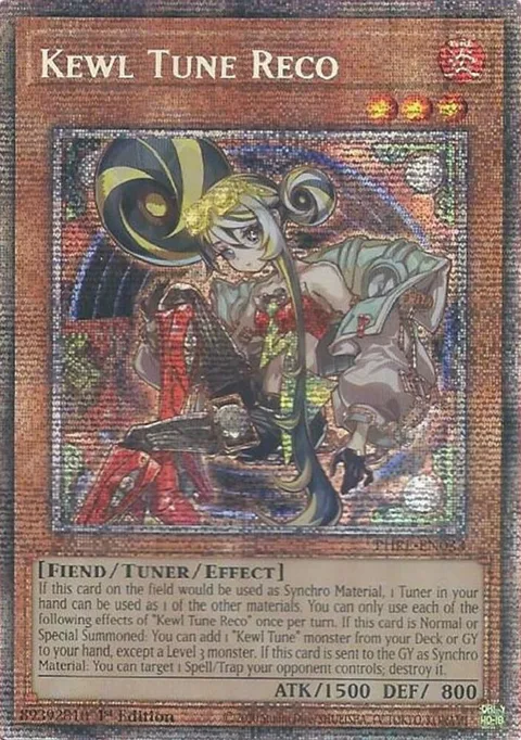 Kewl Tune Reco Starlight Rare PHRE-EN033 Yu-Gi-Oh card from Phantom Revenge