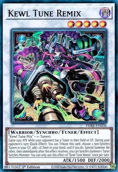 Kewl Tune Remix PHRE-EN036 Yu-Gi-Oh card from Phantom Revenge