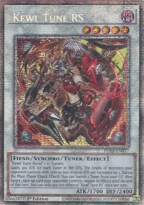 Kewl Tune RS Starlight Rare PHRE-EN037 Yu-Gi-Oh card from Phantom Revenge