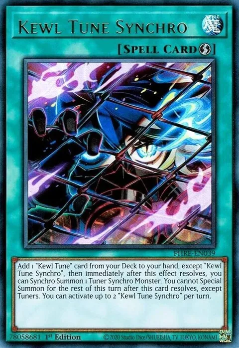 Kewl Tune Synchro PHRE-EN039 Yu-Gi-Oh card from Phantom Revenge