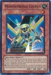 Morphtronic Celfon TU03-EN003 Yu-Gi-Oh card from Turbo Pack: Booster Three