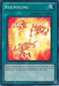 Rekindling TU03-EN004 Yu-Gi-Oh card from Turbo Pack: Booster Three