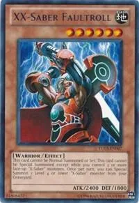XX-Saber Faultroll TU03-EN007 Yu-Gi-Oh card from Turbo Pack: Booster Three