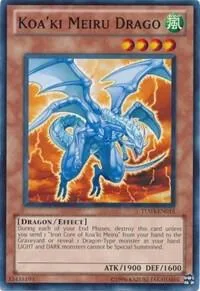 Koa'ki Meiru Drago TU03-EN015 Yu-Gi-Oh card from Turbo Pack: Booster Three