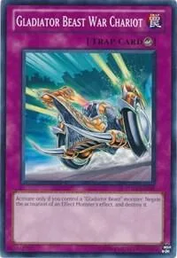 Gladiator Beast War Chariot TU03-EN019 Yu-Gi-Oh card from Turbo Pack: Booster Three