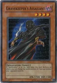 Gravekeeper's Assailant TU02-EN002 Yu-Gi-Oh card from Turbo Pack: Booster Two