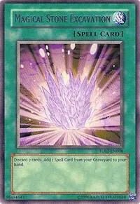 Magical Stone Excavation TU02-EN008 Yu-Gi-Oh card from Turbo Pack: Booster Two