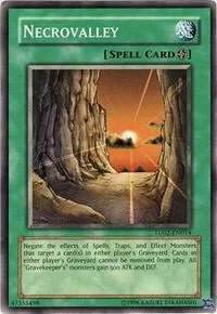 Necrovalley TU02-EN014 Yu-Gi-Oh card from Turbo Pack: Booster Two