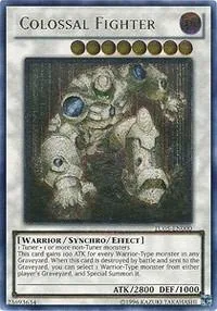 Colossal Fighter Ultimate Rare TU05-EN000 Yu-Gi-Oh card from Turbo Pack: Booster Five