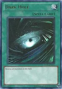 Dark Hole TU05-EN001 Yu-Gi-Oh card from Turbo Pack: Booster Five