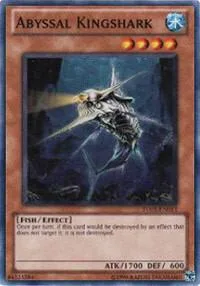 Abyssal Kingshark TU05-EN013 Yu-Gi-Oh card from Turbo Pack: Booster Five