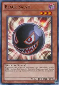Black Salvo TU05-EN015 Yu-Gi-Oh card from Turbo Pack: Booster Five