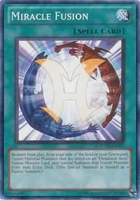 Miracle Fusion TU05-EN017 Yu-Gi-Oh card from Turbo Pack: Booster Five