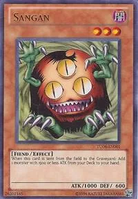 Sangan TU06-EN001 Yu-Gi-Oh card from Turbo Pack: Booster Six