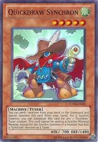 Quickdraw Synchron TU06-EN005 Yu-Gi-Oh card from Turbo Pack: Booster Six