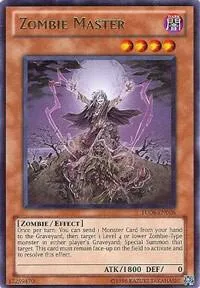 Zombie Master TU06-EN006 Yu-Gi-Oh card from Turbo Pack: Booster Six