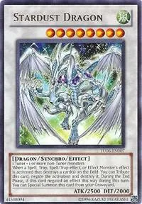 Stardust Dragon TU06-EN007 Yu-Gi-Oh card from Turbo Pack: Booster Six