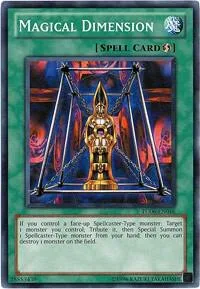 Magical Dimension TU06-EN016 Yu-Gi-Oh card from Turbo Pack: Booster Six