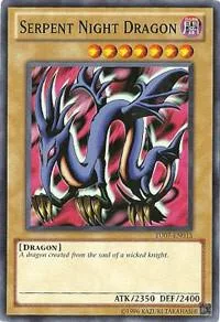 Serpent Night Dragon TU07-EN013 Yu-Gi-Oh card from Turbo Pack: Booster Seven