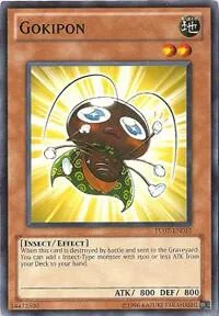 Gokipon TU07-EN015 Yu-Gi-Oh card from Turbo Pack: Booster Seven