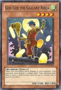Goe Goe the Gallant Ninja TU07-EN016 Yu-Gi-Oh card from Turbo Pack: Booster Seven