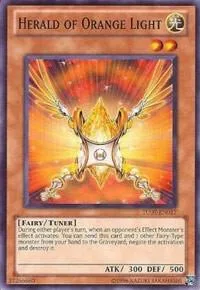 Herald of Orange Light TU07-EN017 Yu-Gi-Oh card from Turbo Pack: Booster Seven