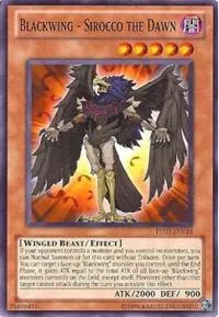 Blackwing - Sirocco the Dawn TU07-EN018 Yu-Gi-Oh card from Turbo Pack: Booster Seven