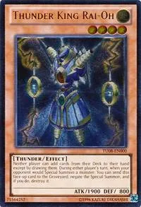 Thunder King Rai-Oh Ultimate Rare TU08-EN000 Yu-Gi-Oh card from Turbo Pack: Booster Eight