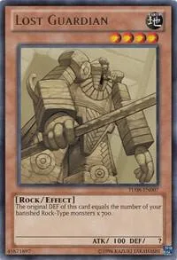 Lost Guardian TU08-EN007 Yu-Gi-Oh card from Turbo Pack: Booster Eight
