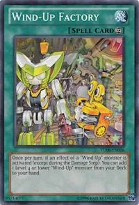 Wind-Up Factory TU08-EN016 Yu-Gi-Oh card from Turbo Pack: Booster Eight